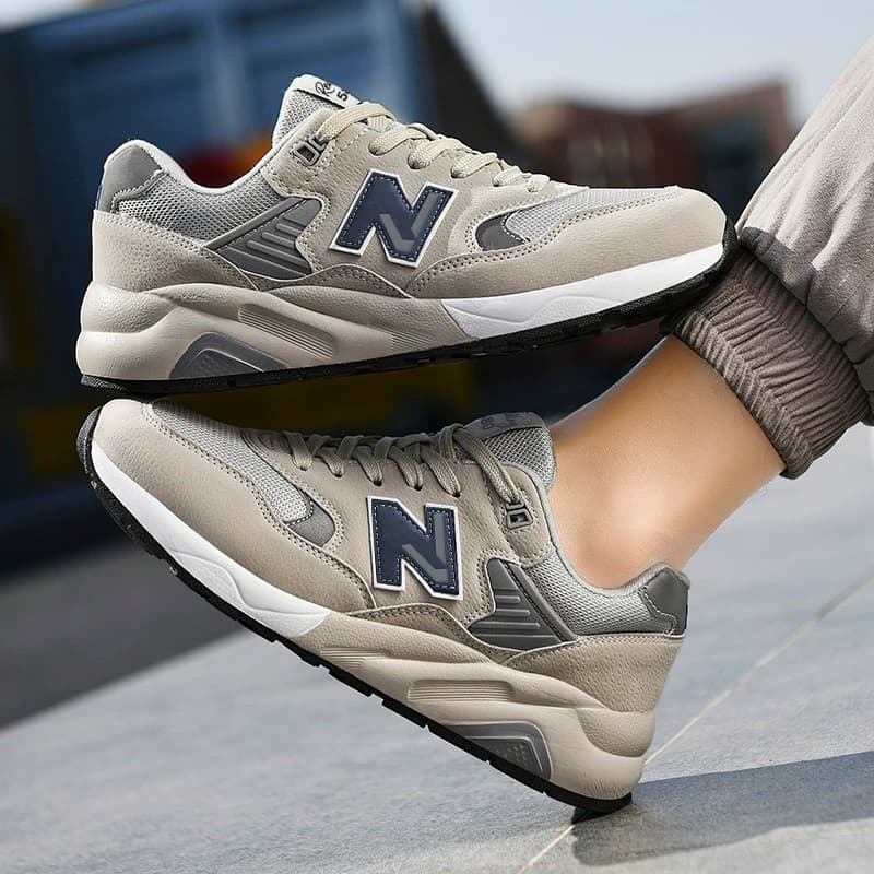 New Balance Men's Shoes New Popular Casual Sports Shoes Official Genuine 580 Couple Style Versatile Running Shoes for Women